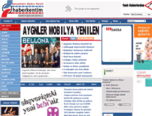 Tablet Screenshot of haberkentim.com